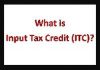 What is Input Tax Credit (ITC) under GST?