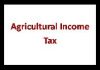 Why agricultural income is to be taxed?