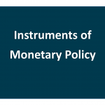 Instruments of Monetary Policy